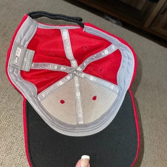 AJGA IJGA JUNIOR GOLF ASSOC HAT RED BLACK WHITE NEW ERA  ADJUSTABLE ST… - Picture 3 of 4